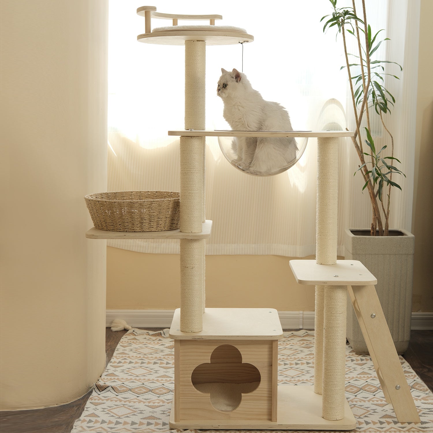 Indoor cat clearance trees