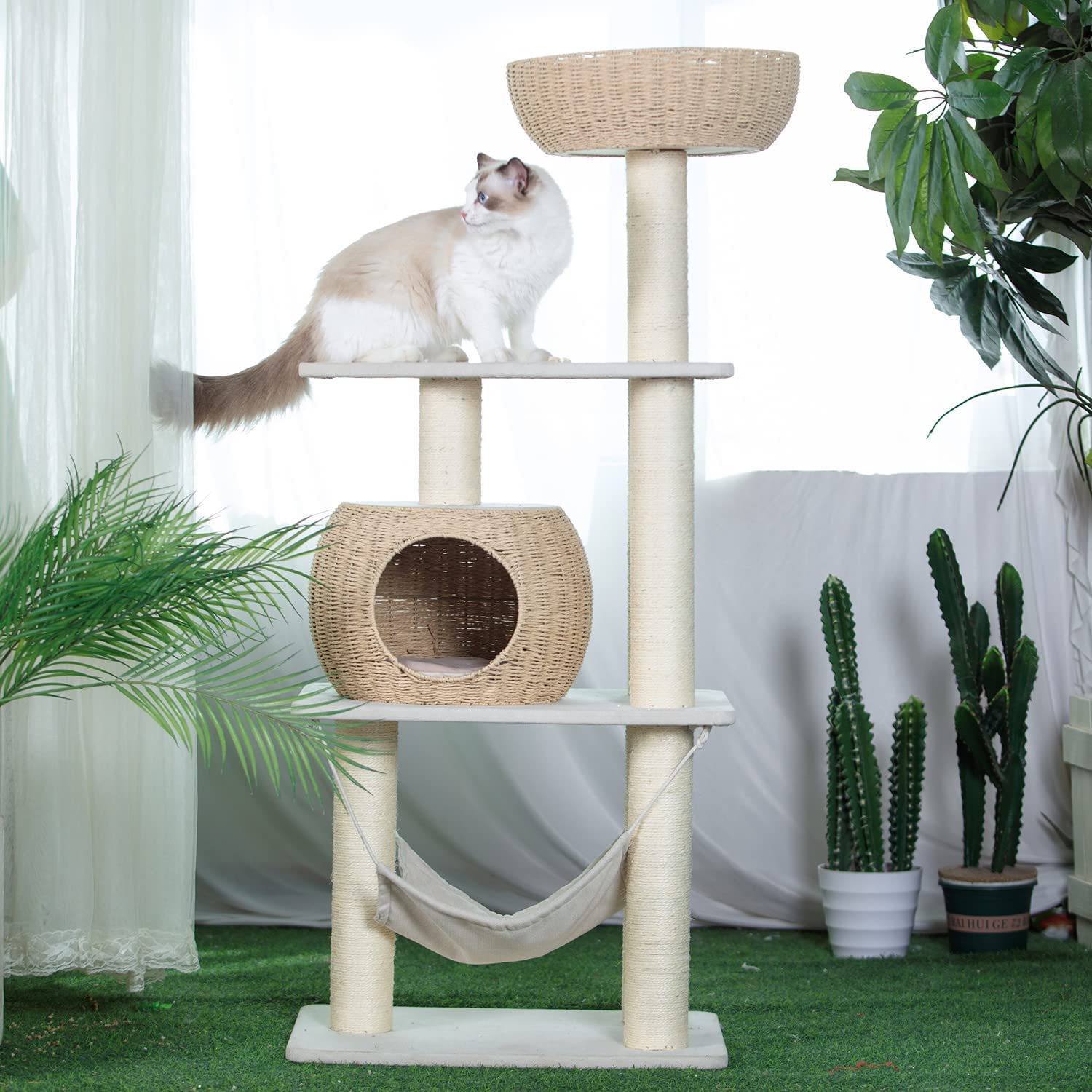 Cat Shelves Cat Playground Amazon Pawlabay Wood Cat Tree For